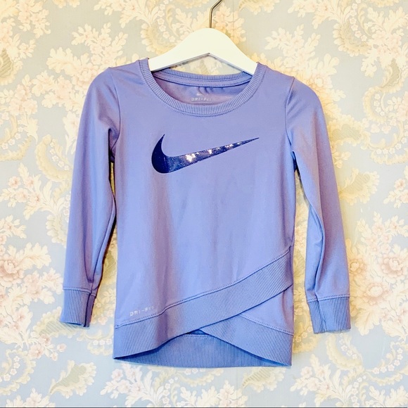 lavender nike shirt